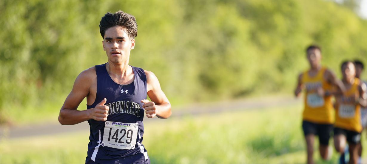 Cross country runner